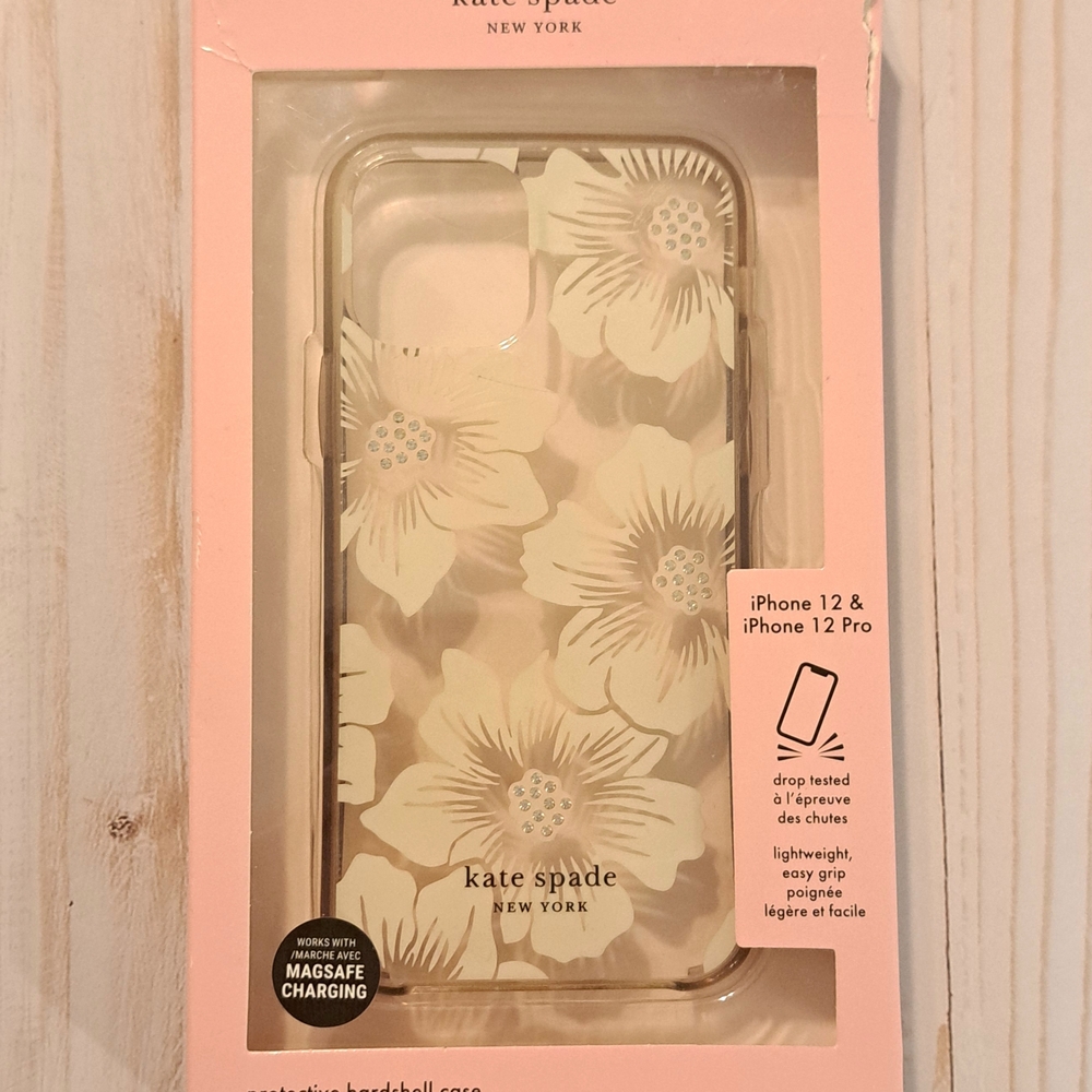 Kate Spade USED IPhone 12/12 Pro Protective Hardshell Phone Case